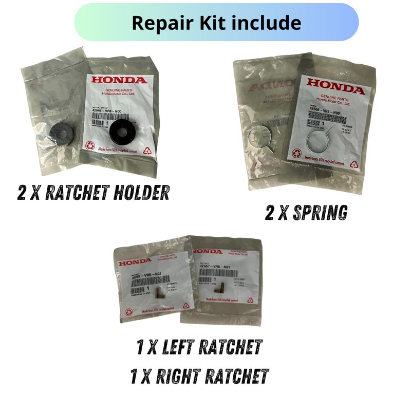 KINDZA Genuine HRN216 2 Rear Wheel Repair Ratchet Kit RH