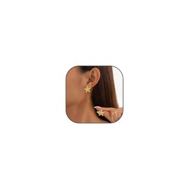 Seashell Earrings for Women Starfish Hoop Earrings Summer Earrings Jewelry Summer Clothes for Teen Girls