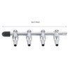 5PCS Stainless Steel Fish Tank Airflow Control Regulating Valve Aquarium