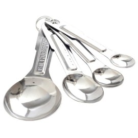 Norpro Stainless Steel Measure Spoon Set, One Size, Silver