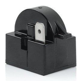 NuFix QP2-4.7 Start Relay QP2-4R7 PTC 1 Pin PTC Starter Start Relay Fridge Starter for Vissani Danby Vinotemp Summit Whirlpool Compressor Replacement Compact Mini Refrigerators