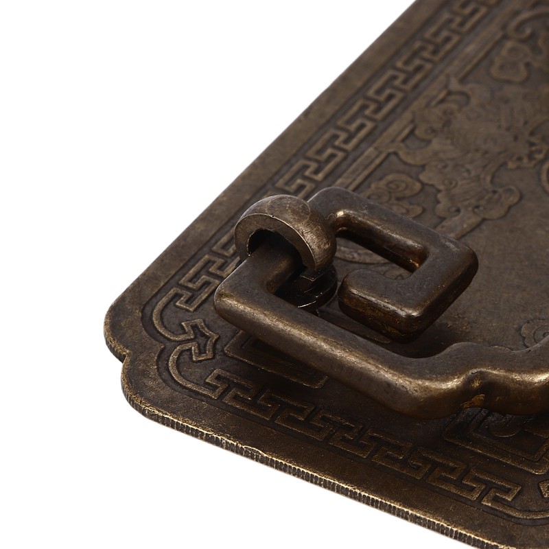 Antique Drawer Handle Tetragonal Bat Handle Antique Chinese Retro Style