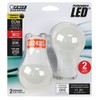 FEIT A60DM850GU2410KLED/2 800 Lumen 5000K Dimmable LED - 2 Pack