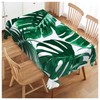 Walmsco Tablecloth Tropical Monstera Palm Decor For Dining Room Kitchen