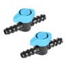 Supertool Drip Irrigation Shut Off Valve, 20mm Plastic In-line Barbed