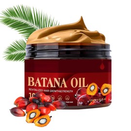 Batana Oil for Hair, Natural Batana Oil from Honduras for Hair Growth and Repair, Prevents Hair Loss and Increases Hair Density for Men and Women, 120 ml