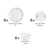 Cello Regal Dinnerware Set of 18 pieces, Service for 6,