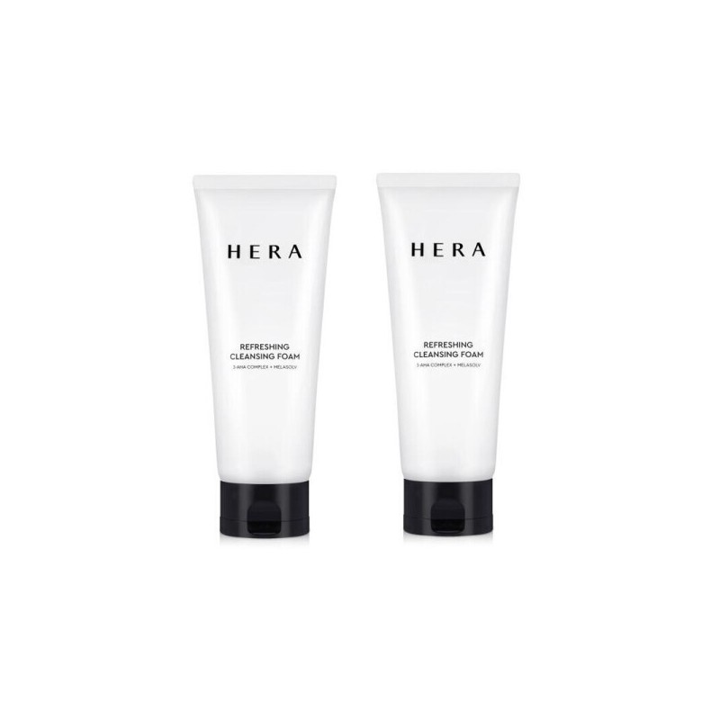 Hera Refreshing Cleansing Foam 160g + 160g / 헤라 리프레싱