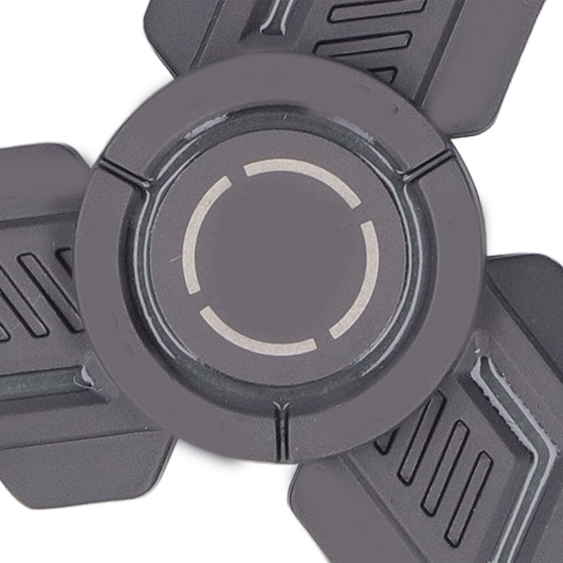 Fingertip Gyroscope Luminous Reduce Anxiety Metal Rotating Decompression Toy with