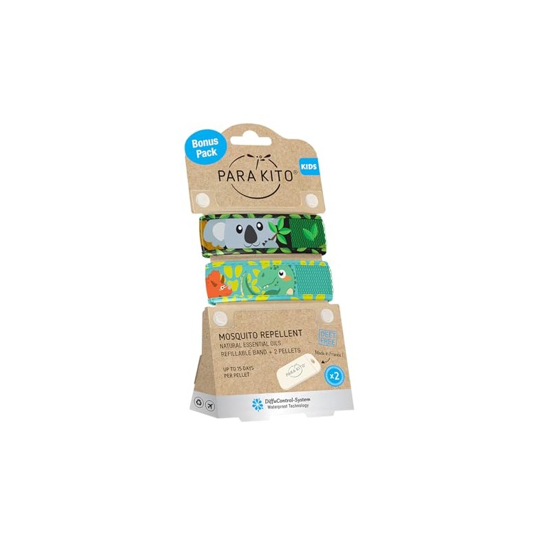 PARA'KITO Bonus Pack - 2 pulseras para niños y 2