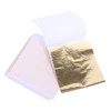 IWOWHERO Decoration 100pcs Gold Foil Sheets Foil Sheets for Crafts