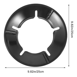 Healeved Stove Wok Stand 9.82 in Gas Stove Bracket Gas Stove Windshield Ring Frame Non-slip Wrought Iron Wok Pan Support Rack Universal Gas Stove Range Cooktop Stand