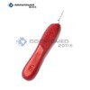 OdontoMed2011 Scalpel Knife Handle #6 RED Plastic Grip Veterinary, Dental