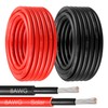 8 AWG Solar Cable 20FT Red + 20FT Black Tinned