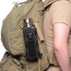 Tactical Molle Water Bottle Pouch, Adjustable Black Laser Cut Water