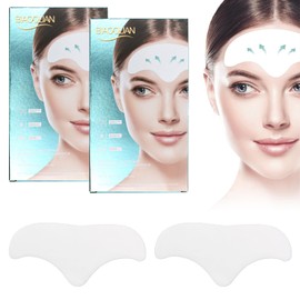 Scettar Frownies Facial Patches, Apricot Pads, Face Lifting Tape, Anti-Wrinkle for Face Patches, Smooths Fine Lines and Wrinkles, Pack of 20
