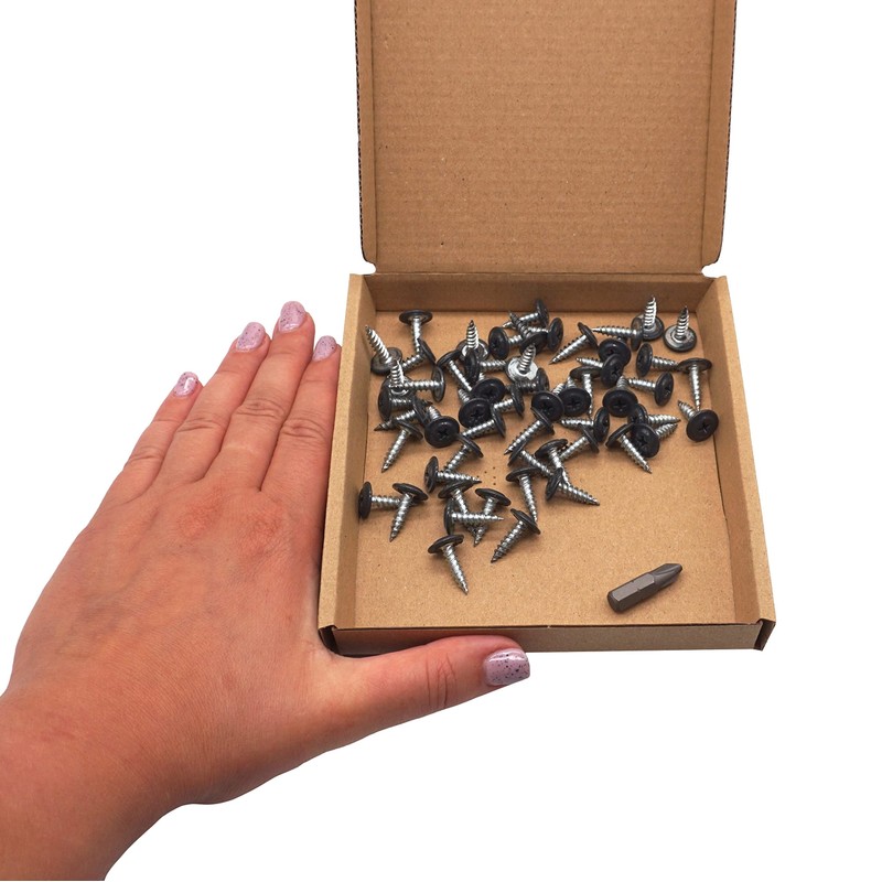 SKIR'CO (Pack of 50) Painted 4.2 x 16 mm Self-Tapping