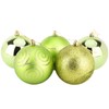 Christmas Concepts® Pack of 5-100mm (4") Large Baubles - Shiny,
