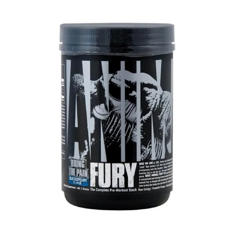 Pre Entreno Universal Animal Fury 30 Servs Los Sabores Sabor