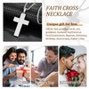 Gnamy Faith Cross Necklace for Men Male Him Teen Teenage
