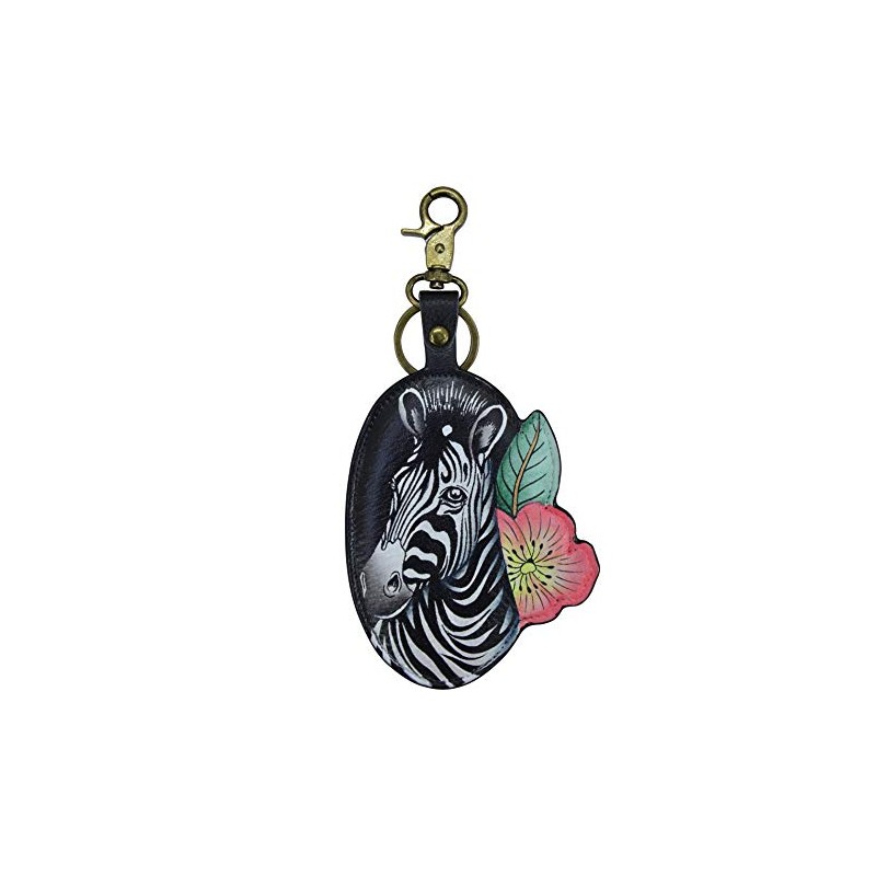 Anuschka Women's Genuine Leather Bag Charm - Hand-Painted Material -