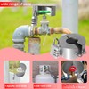 Water Spigot Lock with Padlock, Faucet Locks Outdoor Made of