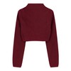 Bolerose Girls 3/4 Sleeve Childrens Kids Bolero (Burgundy, 5-6 Years)