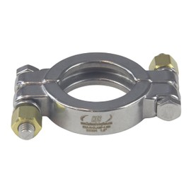 HFS(R) 1.5" High Pressure Tri Clamp Clover Sanitary Clamp for Tri Clamp Fitting Connection, Stainless Steel 304