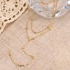 Lariat Gold Long Necklaces for Women Drop Chain Necklace Y-Shaped