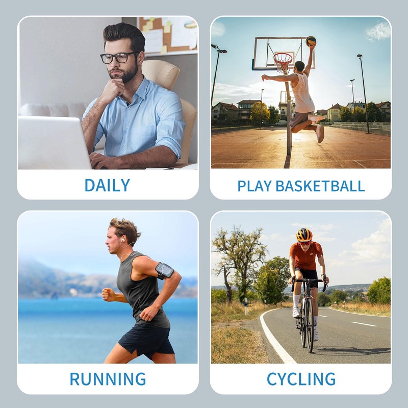 SooGree Men Sports Protective Glasses Pickleball Football Sports Goggles