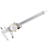 Dial Caliper Vernier Manual Measuring Gauge 0.02mm Accuracy 0150mm