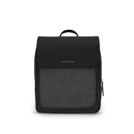 Kapten & Son Tromso Small Cream Black or All Black 6 L Backpack for Men and Women Small Backpack Ideal as a Daypack, Daypack, City Backpack, Backpack Handbags, all black