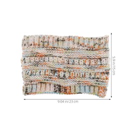 Baluue 2pcs Warm Knit Headband for Women Wide Adorable Knitted Headband for Women Warm and Comfortable Hair Accessory