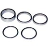 Bazooka AAHSIL Aluminum Head Spacer Set, 1-1/8, Silver, 0.08 inches