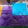 YICBOR Heart Border Template for Quilting Fits Inside FMQ Grip