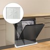 Dishwasher Drain Pan-Protect Floor and Cabinets, Walls, with Front Opening