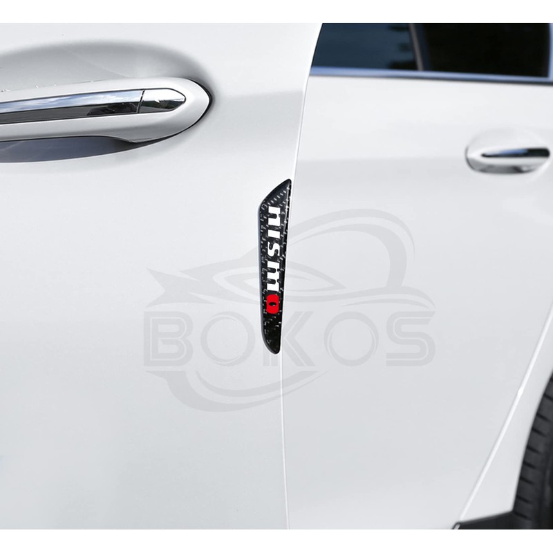 HNCS Door Guard for Nissan Carbon Anti-Collision Door Protector (ni,s-mo)