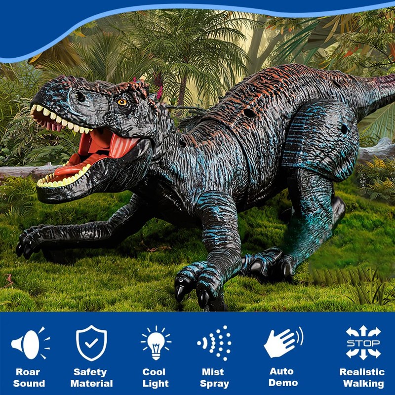 Nzkeuf Remote Control Dinosaur – RC Dinosaur Toys for Boys