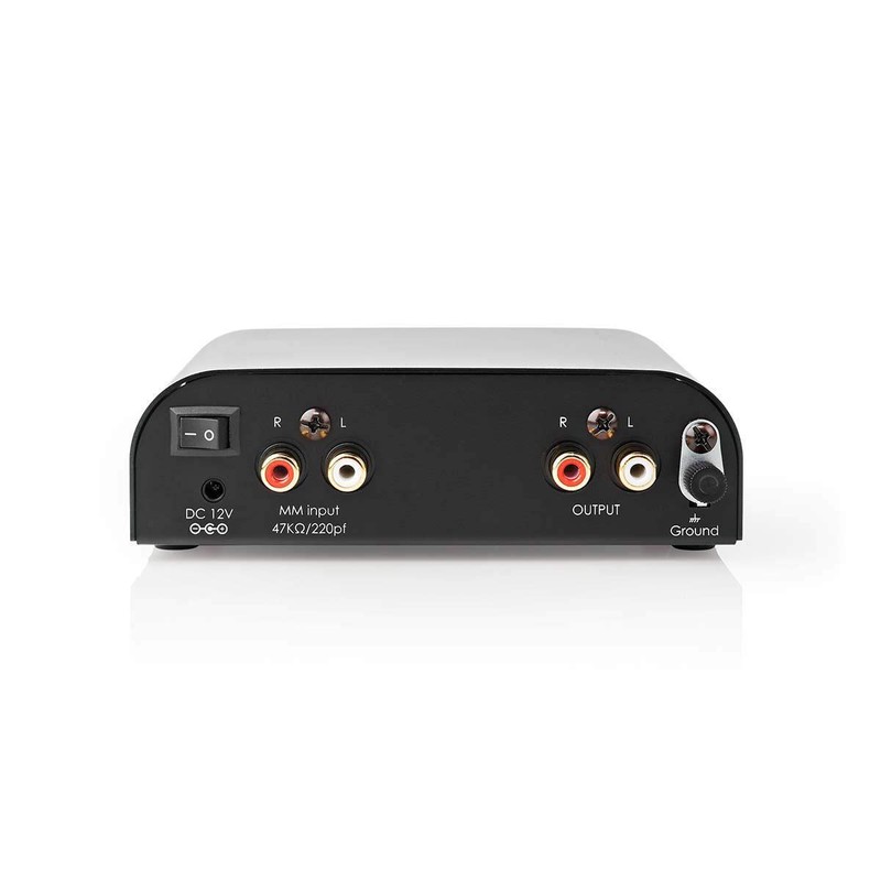 NEDIS Equalizer Preamplifier – Connections – Input: 1x RCA –