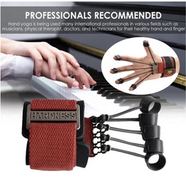 SHXJHXC - Ejercitadores de dedos y mano para fortalecer el agarre, entrenamiento con Alpha Gripz Trainer Stretcher, equipo de fortalecimiento para terapia física de muñeca y antebrazo extensor (verde)