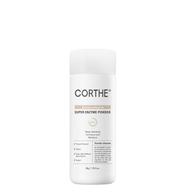 Corte Dermo Essential Super Enzyme Powder 50g A powder-type enzyme cleanser with elastic fine bubbles that removes skin waste and dead skin cells. / 코르테 더모 에센셜 수퍼 엔자임 파우더 50g 탄력 있는 미세거품이 피부 노폐물과 과각질을 정리해 주는 파우더 타입의 효소 세안제