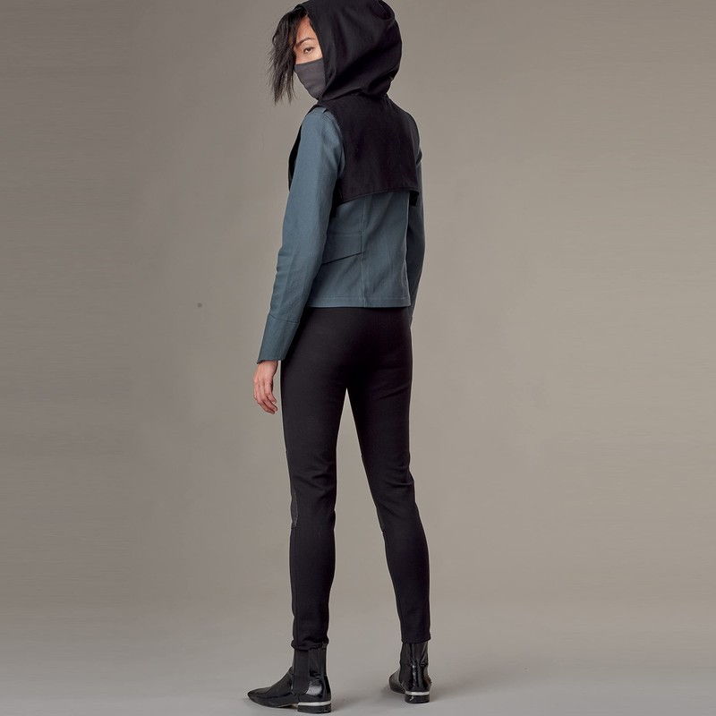 Simplicity Misses' Jacket, Pants, Cropped Hooded Tabard, and Facemask Fantasy