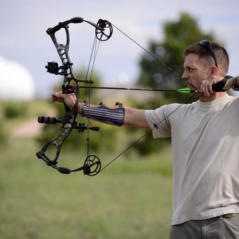 RDNKVB Traditional Arm Guard Short Edition Accessory for Archery Arrow