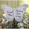Memorial Butterfly Special Mum on Stick , Put By Grave
