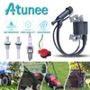 Atunee Ignition Coil Spark Plug with Starter Switch Kit for