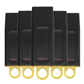 PSA Kit/Paquete 5 Piezas Memoria USB 128GB Exodia 3.2 (DTX/128GB) Dispositivo Flash USB con Tapa Protectora, Almacenamiento Oficina/Hogar, COMPUTO Y PAPELERIA