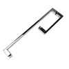 MCOCOD 8" Pull Handle and 20" Towel Bar Set, Glass