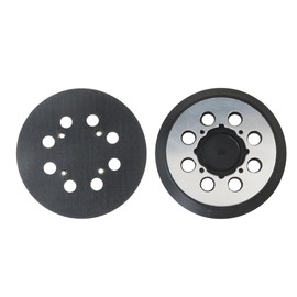 GRABOTE Sander Pad for Dewalt, 2 Pack 5" 8 Hole Hook and Loop Orbital Sander Metal Pad for DeWalt DWE6421 6421K DWE6423 6423K DCW210B (4 Screw Holes Sanding Part for DeWalt DWE64233 & N329079)