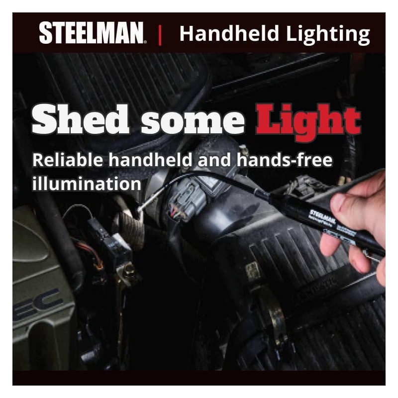 STEELMAN 16102 11-Inch Mini Bend-A-Light Pro