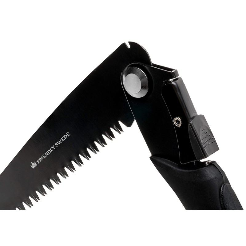 The Friendly Swede Folding Saw For Hiking, Camping and Gardening,